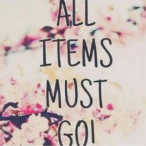 ⚡️➿MAJOR CLEANOUT ➿⚡️